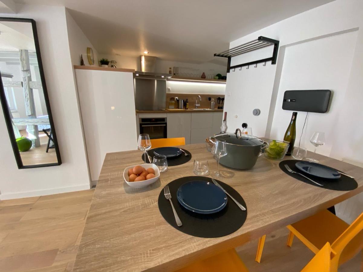 Duplex Le 12 - Appartement Avec Terrasse Dans Le Vignoble - 5 Mn Du Centre De Colmar Wettolsheim Εξωτερικό φωτογραφία