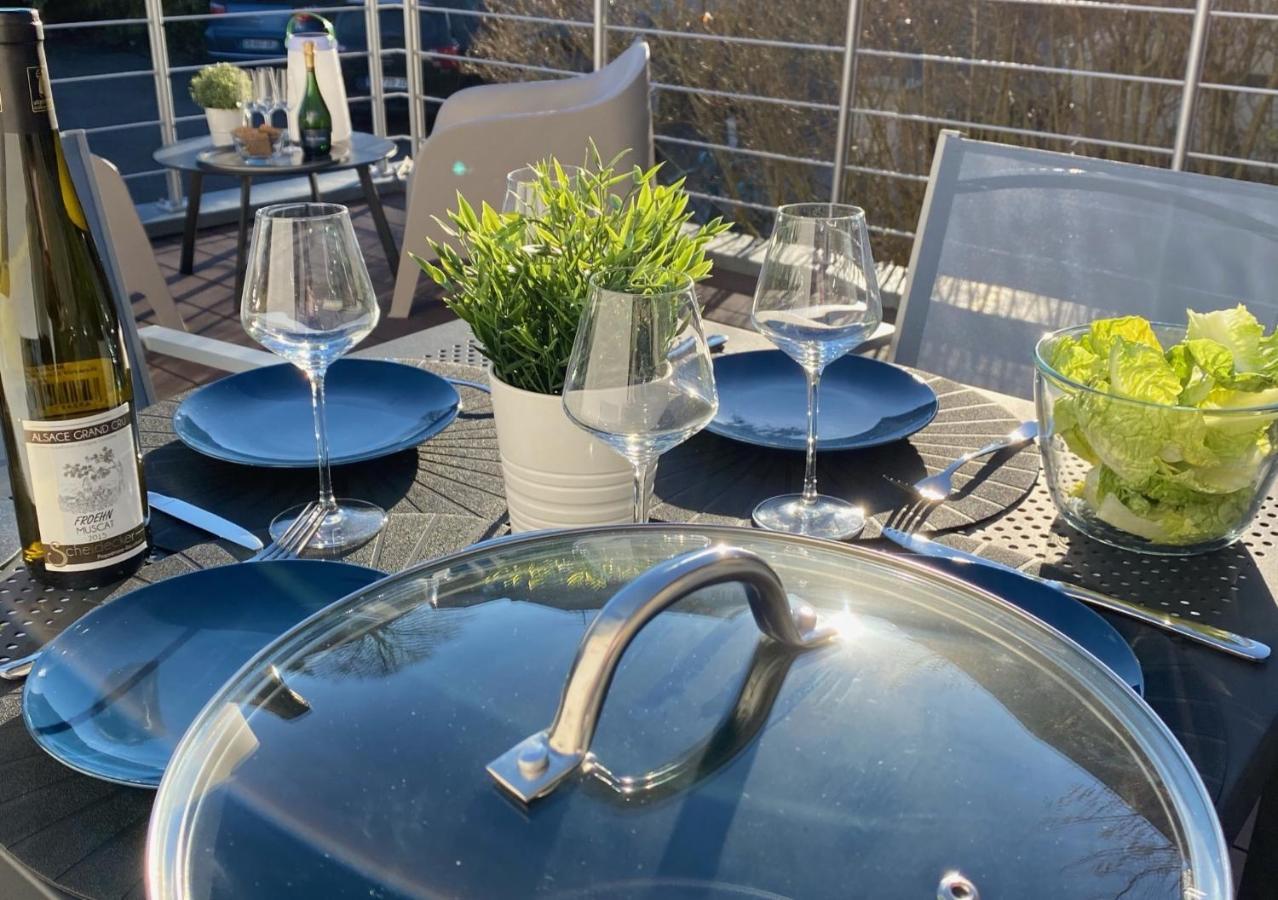 Duplex Le 12 - Appartement Avec Terrasse Dans Le Vignoble - 5 Mn Du Centre De Colmar Wettolsheim Εξωτερικό φωτογραφία
